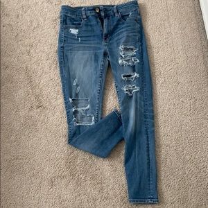 COPY - American Eagle ripped jeggings
